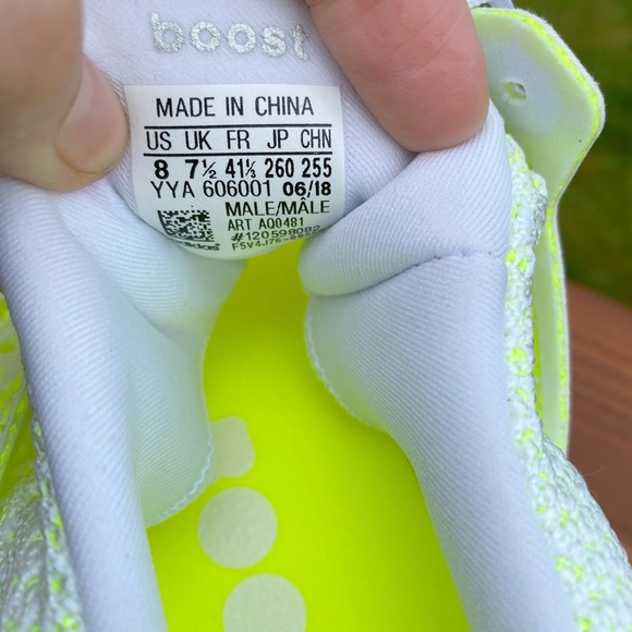 Adidas Ultra Boost Clima Solar Yellow - Picture 10 of 10